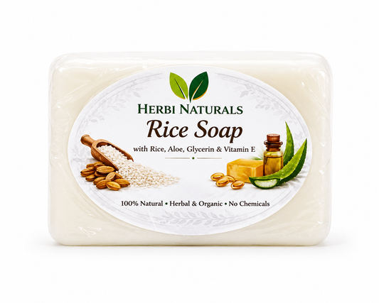 Herbi Natural Rice Soap